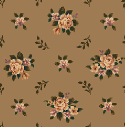 Milliken Carpets Floral Cottage Sage
