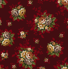 Milliken Carpets Vintage Rose Garnet