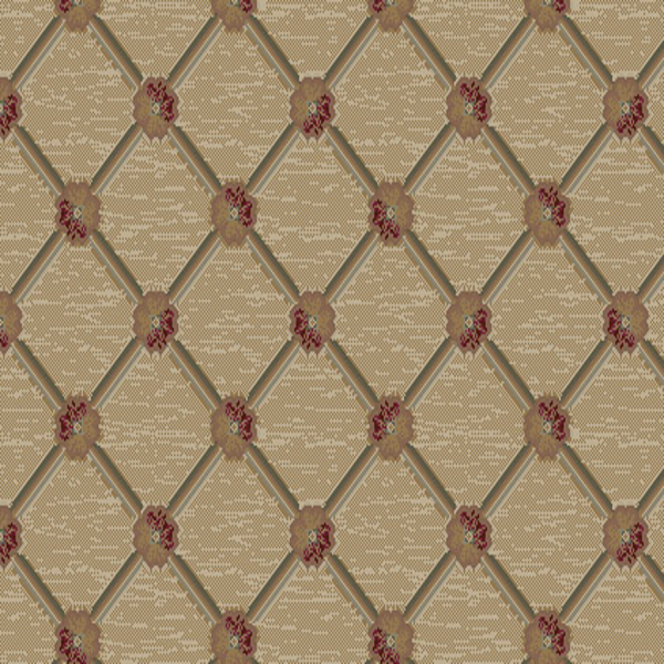 Kane Carpet Traditional Trellis 24 Carat KANE