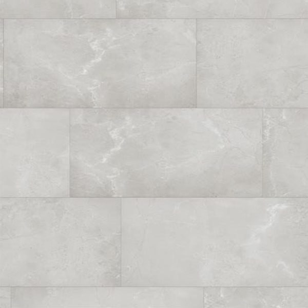 TRUCOR Waterproof Flooring by Dixie Home Tiles w/ IGT 12 X 24 Emperador Ghost DIXIE HOME