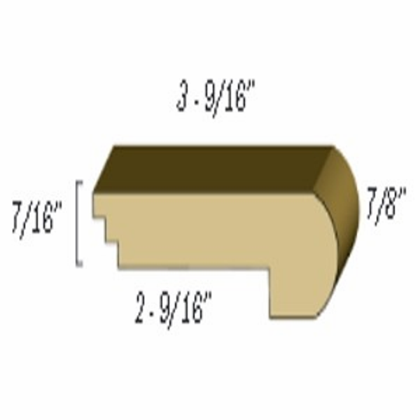 bhwfloors Hardwood Accessories Flush Stairnose BAMBOO HARDWOODS