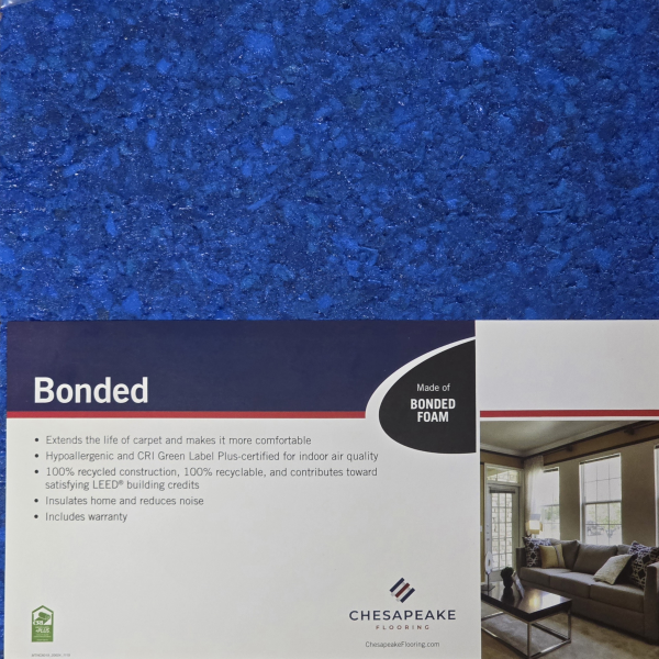 Carpet Padding Residential Padding Soldier Rebond 7/16 8LB Pad Pad