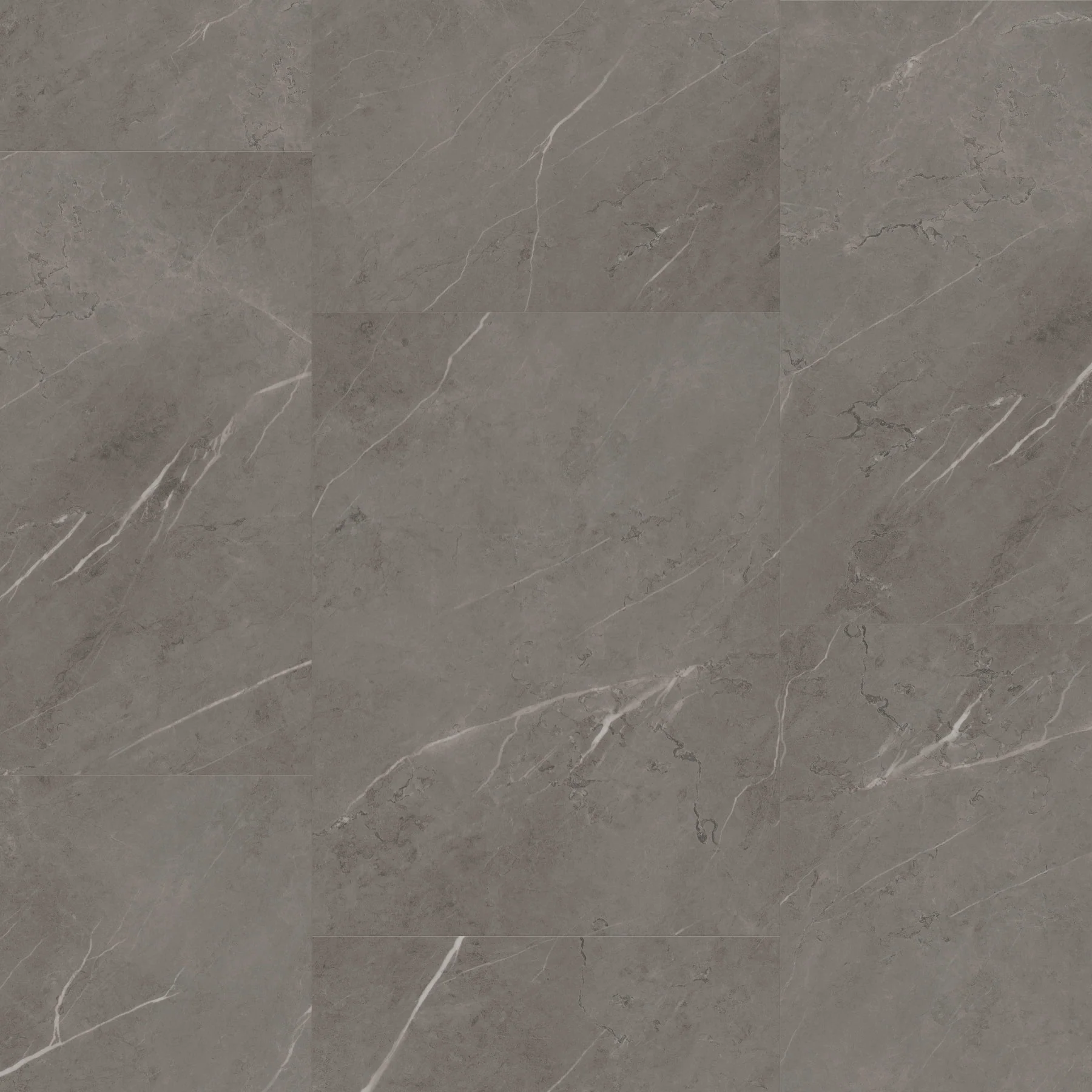 TRUCOR Waterproof Flooring by Dixie Home Marble Pietra Charcoal DIXIE HOME