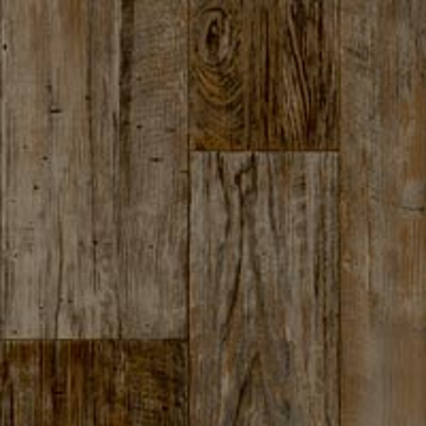 Congoleum AirStep Vinyl Colonial Plank Wagon Wheel CONGOLEUM