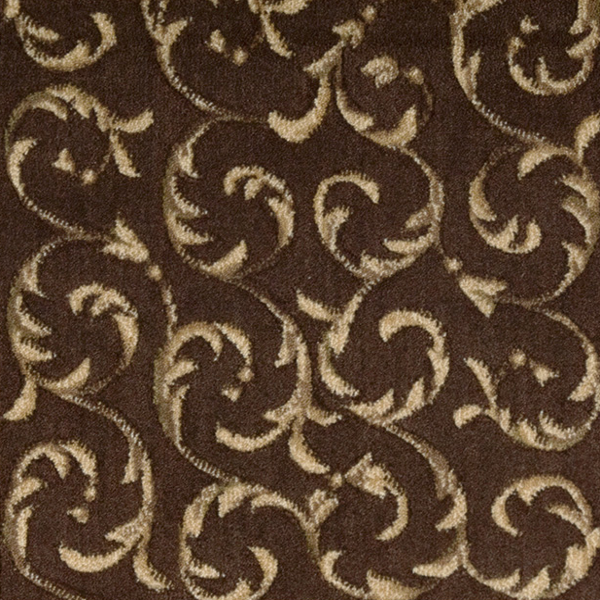 Nourtex Carpets By Nourison Scrollwork Brown NOURISON