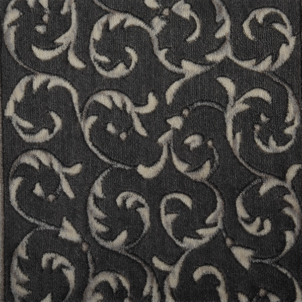 Nourtex Carpets By Nourison Scrollwork Charcoal NOURISON