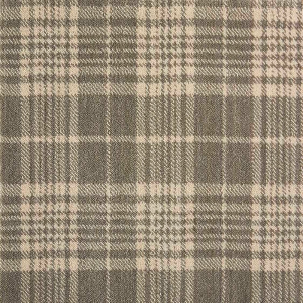 Nourison Carpets Gingham Plaid Dove Ivory NOURISON