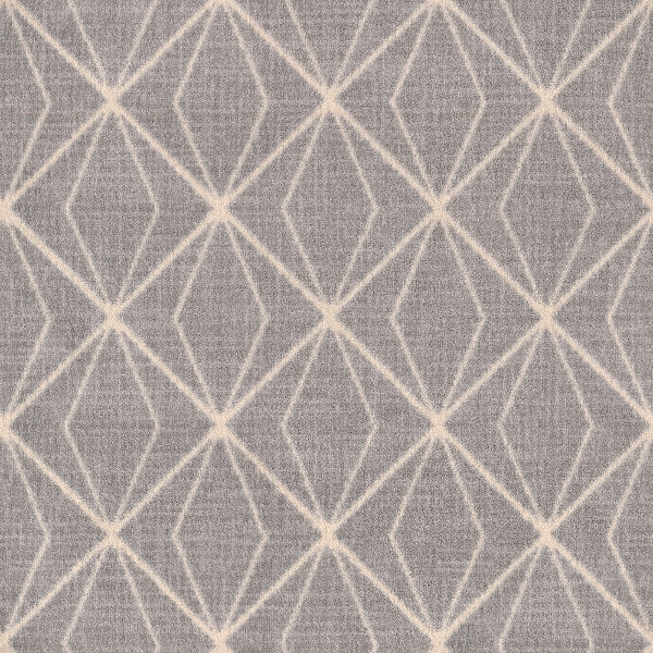 Milliken Carpets Subtle Solitaire Silver Thread