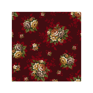 Milliken Carpets Vintage Rose Garnet