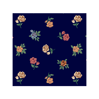 Milliken Carpets Petite Rose Sapphire