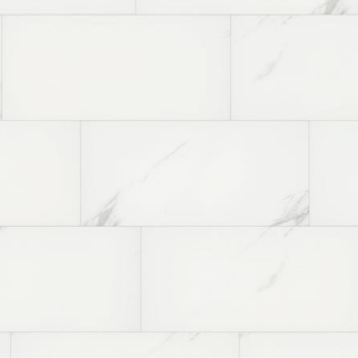 TRUCOR Waterproof Flooring by Dixie Home Tile Collection Carrara Cotton DIXIE HOME