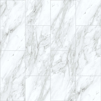 Triversa Prime Luxury Vinyl Flooring Carrara Plank White Frost CONGOLEUM