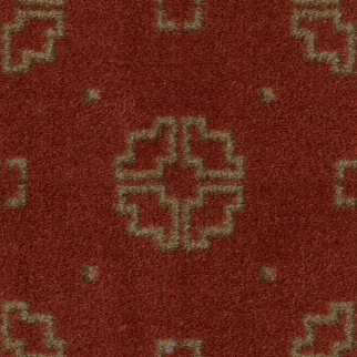 Milliken Carpets Asian Ornament Kimono Red