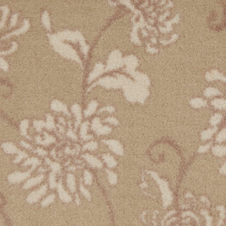 Milliken Carpets Grand Fleur Sheer Beige